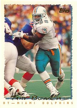 Tim Bowens Miami Dolphins 1995 Topps NFL #160
